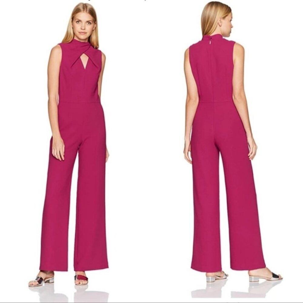 Trina Turk Contessa Sleeveless Jumpsuit Size 4 Small - Picture 2 of 13